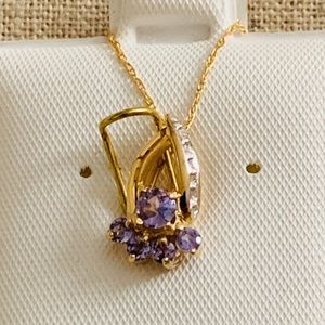 10k pendant necklace